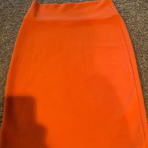 LuLaRoe burnt orange Cassie